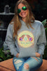 1. May All Beings Be Released From Suffering Sweatshirt Grey